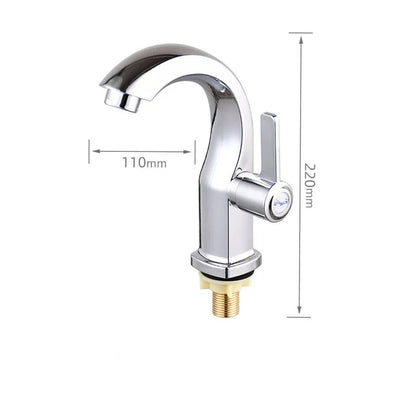 Single Lever Deck Mounted Water Purifier Faucet - silver
