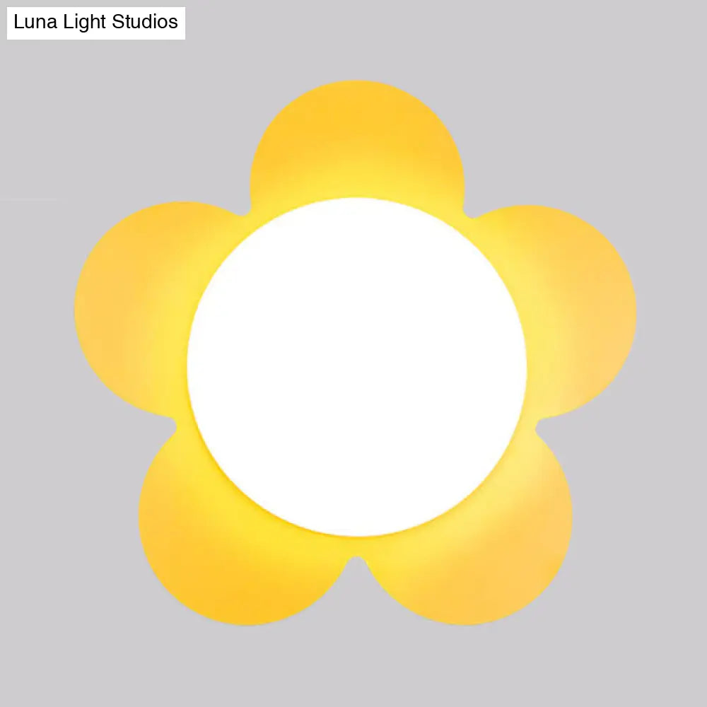 DecorBites™ DecorBites™ Sleek Acrylic LED Ceiling Mount Light for Kindergarten Rooms - Modern & Simple Ceiling Lamp