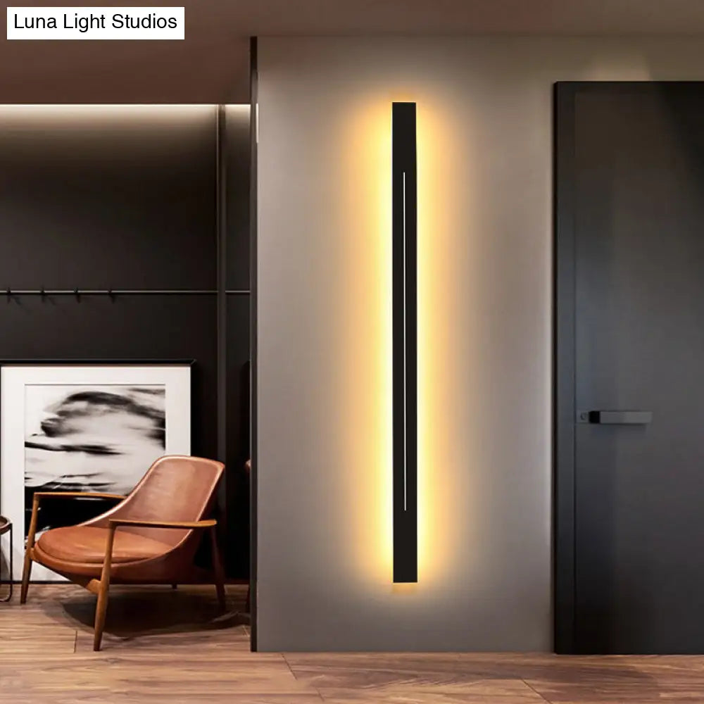 DecorBites™ DecorBites™ Sleek Bar Shape LED Wall Sconce for Living Room | Simplicity Collection