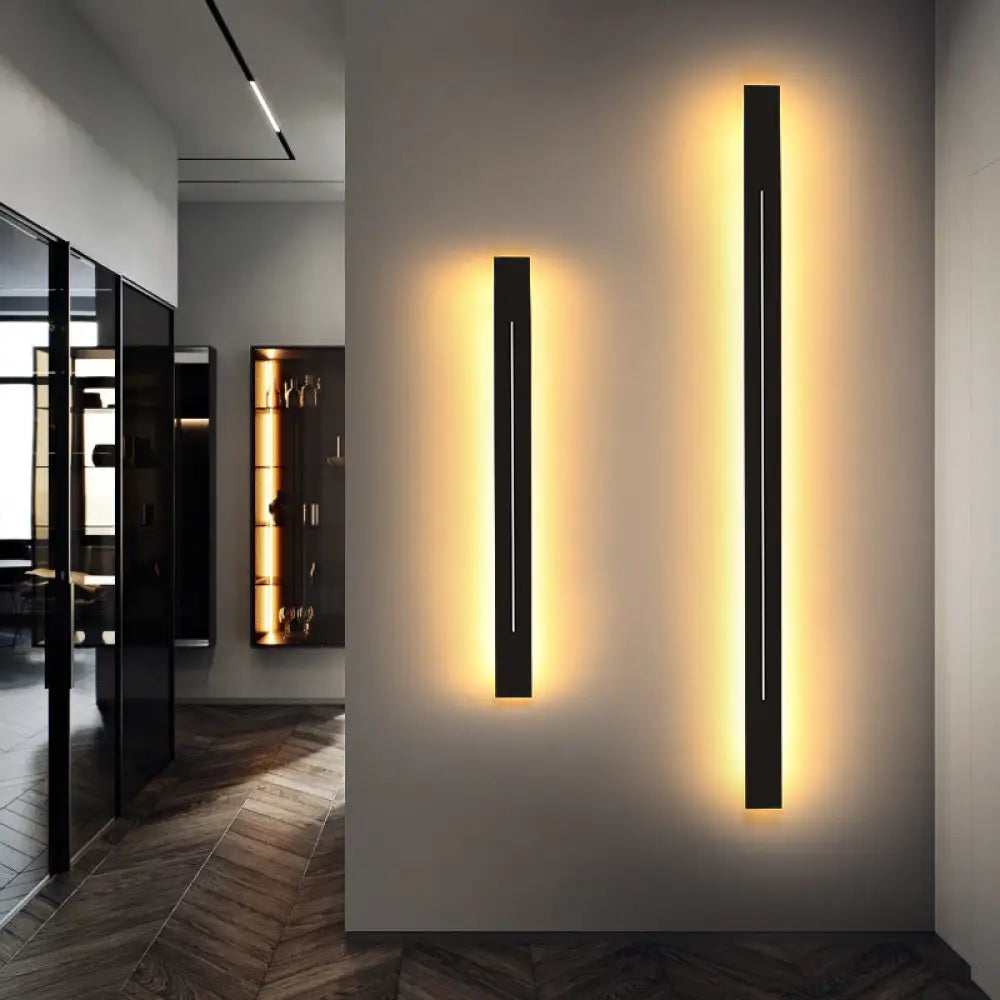 DecorBites™ DecorBites™ Sleek Bar Shape LED Wall Sconce for Living Room | Simplicity Collection
