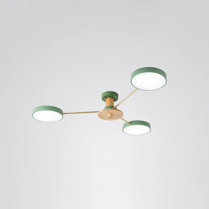 DecorBites™ DecorBites™ Sleek LED Ceiling Light: Minimalistic Molecule Design | Acrylic | Living Room Chandelier