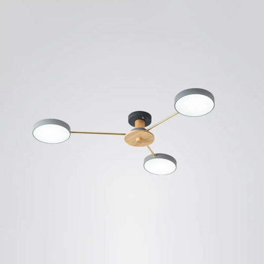 DecorBites™ DecorBites™ Sleek LED Ceiling Light: Minimalistic Molecule Design | Acrylic | Living Room Chandelier