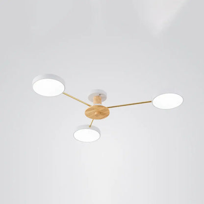 DecorBites™ DecorBites™ Sleek LED Ceiling Light: Minimalistic Molecule Design | Acrylic | Living Room Chandelier