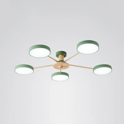DecorBites™ DecorBites™ Sleek LED Ceiling Light: Minimalistic Molecule Design | Acrylic | Living Room Chandelier