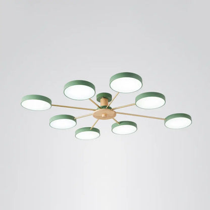 DecorBites™ DecorBites™ Sleek LED Ceiling Light: Minimalistic Molecule Design | Acrylic | Living Room Chandelier