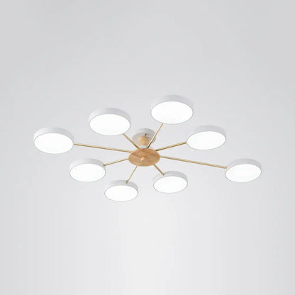 DecorBites™ DecorBites™ Sleek LED Ceiling Light: Minimalistic Molecule Design | Acrylic | Living Room Chandelier