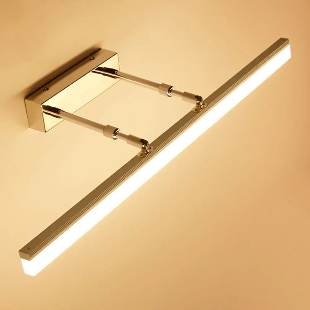 DecorBites™ DecorBites™ Sleek LED Mirror Light: Extendable & Wall-Mounted, Ideal for Bathrooms