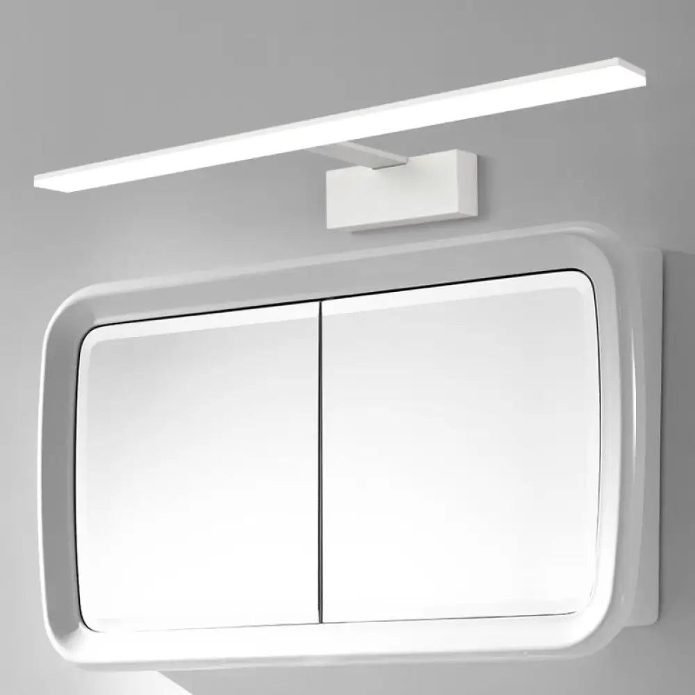 DecorBites™ DecorBites™ Sleek LED Vanity Lamp: Minimalist Bar Design, Metal Base, Acrylic Diffuser - Ideal for Bathrooms