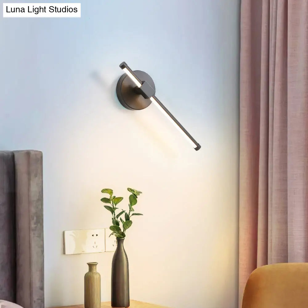 DecorBites™ DecorBites™ Sleek LED Wall Sconce Light for Living Room - Simplicity Stick Design