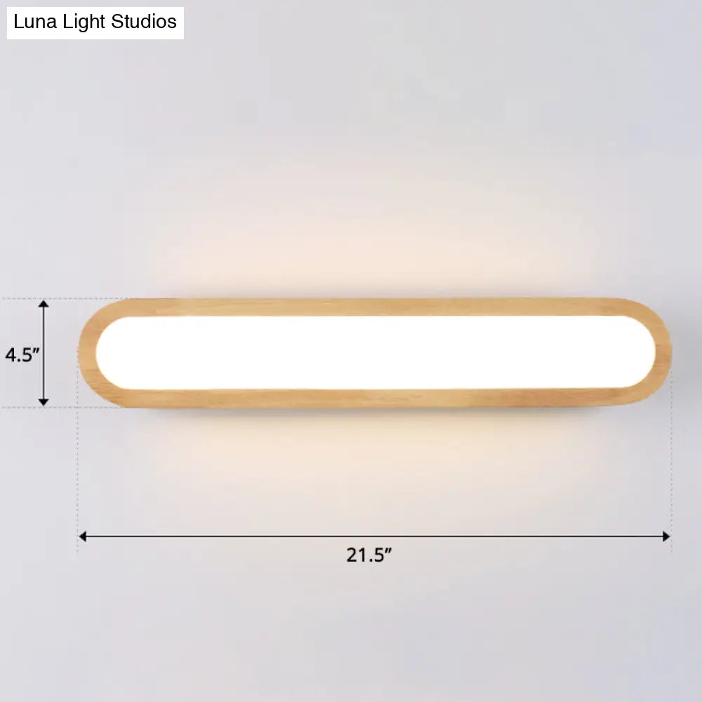 DecorBites™ DecorBites™ Sleek LED Wall Sconce with Acrylic Diffuser - Ideal for Hallways