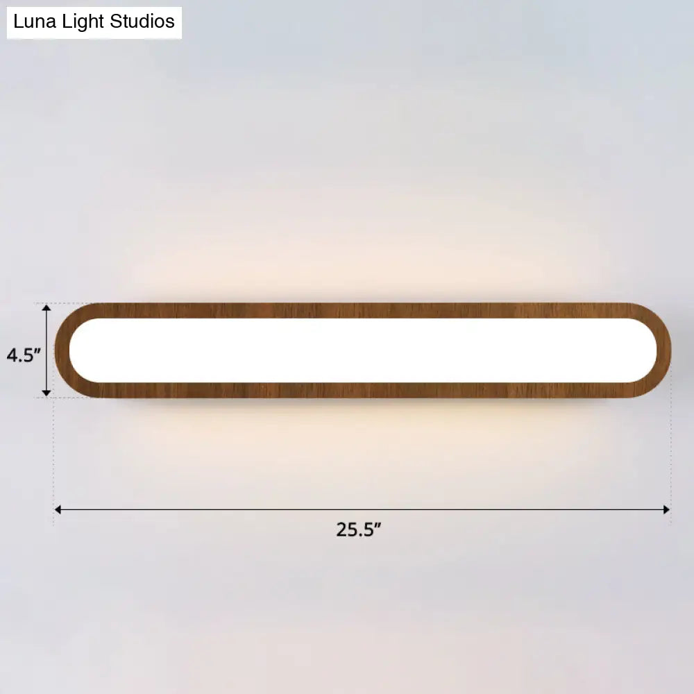 DecorBites™ DecorBites™ Sleek LED Wall Sconce with Acrylic Diffuser - Ideal for Hallways