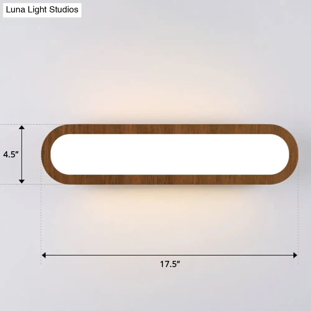 DecorBites™ DecorBites™ Sleek LED Wall Sconce with Acrylic Diffuser - Ideal for Hallways