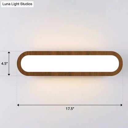 DecorBites™ DecorBites™ Sleek LED Wall Sconce with Acrylic Diffuser - Ideal for Hallways
