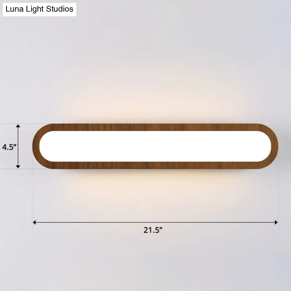 DecorBites™ DecorBites™ Sleek LED Wall Sconce with Acrylic Diffuser - Ideal for Hallways