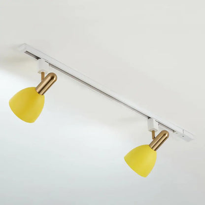 DecorBites™ DecorBites™ Sleek Macaron Style Metal Semi Flush Tracklight Spotlight - Perfect for Living Room