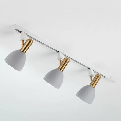 DecorBites™ DecorBites™ Sleek Macaron Style Metal Semi Flush Tracklight Spotlight - Perfect for Living Room