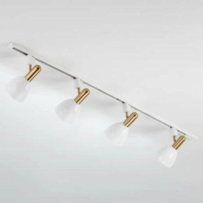 DecorBites™ DecorBites™ Sleek Macaron Style Metal Semi Flush Tracklight Spotlight - Perfect for Living Room