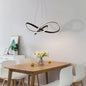 Sleek Metal Chandelier Pendant Light for Modern Living Rooms