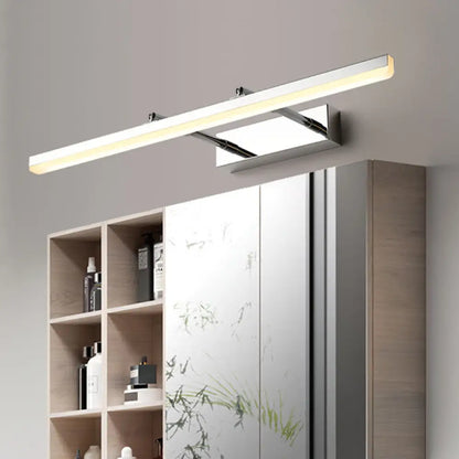 DecorBites™ DecorBites™ Sleek Metal LED Bathroom Sconce with Extendable Arm – Minimalist Vanity Lighting Fixture