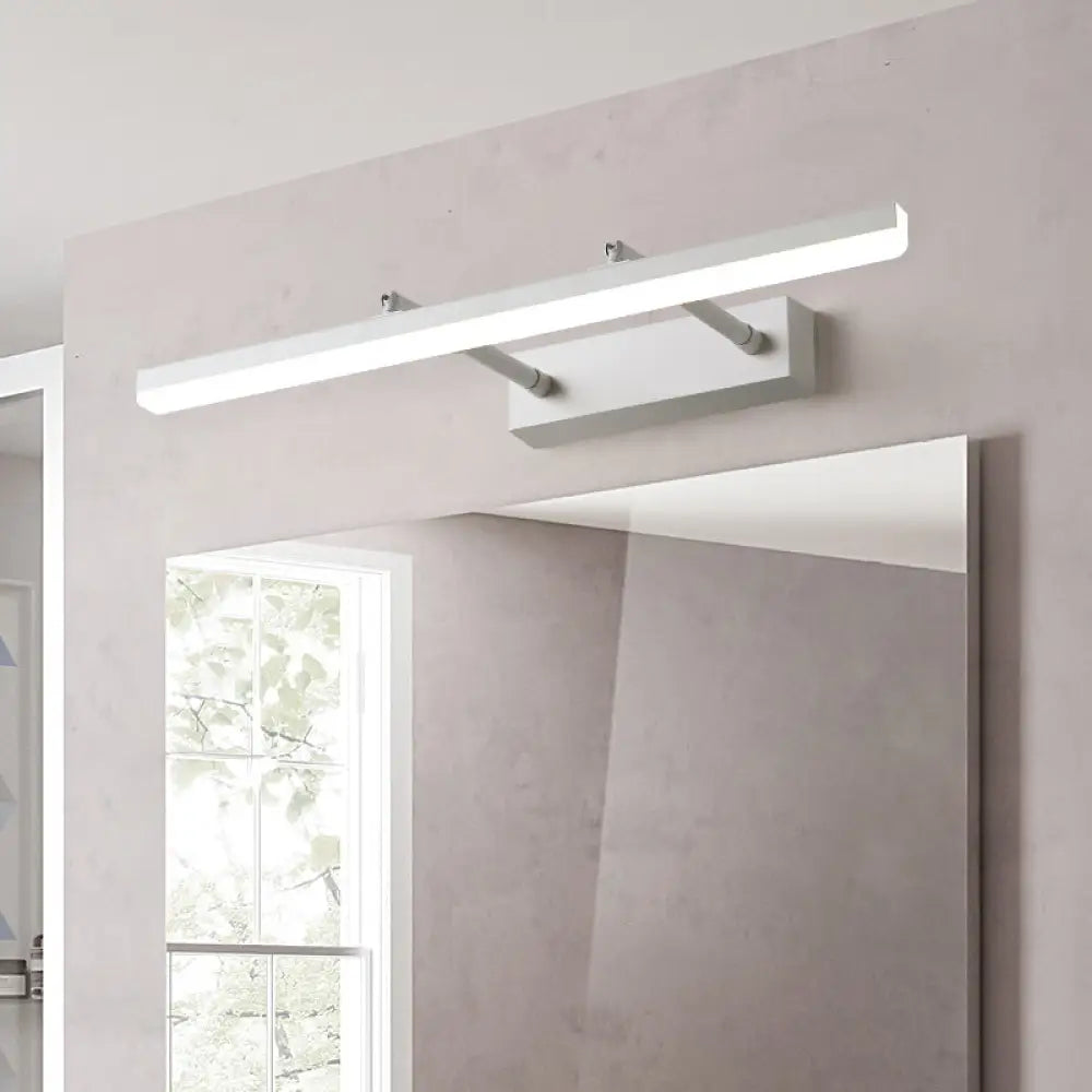 DecorBites™ DecorBites™ Sleek Metal LED Bathroom Sconce with Extendable Arm – Minimalist Vanity Lighting Fixture