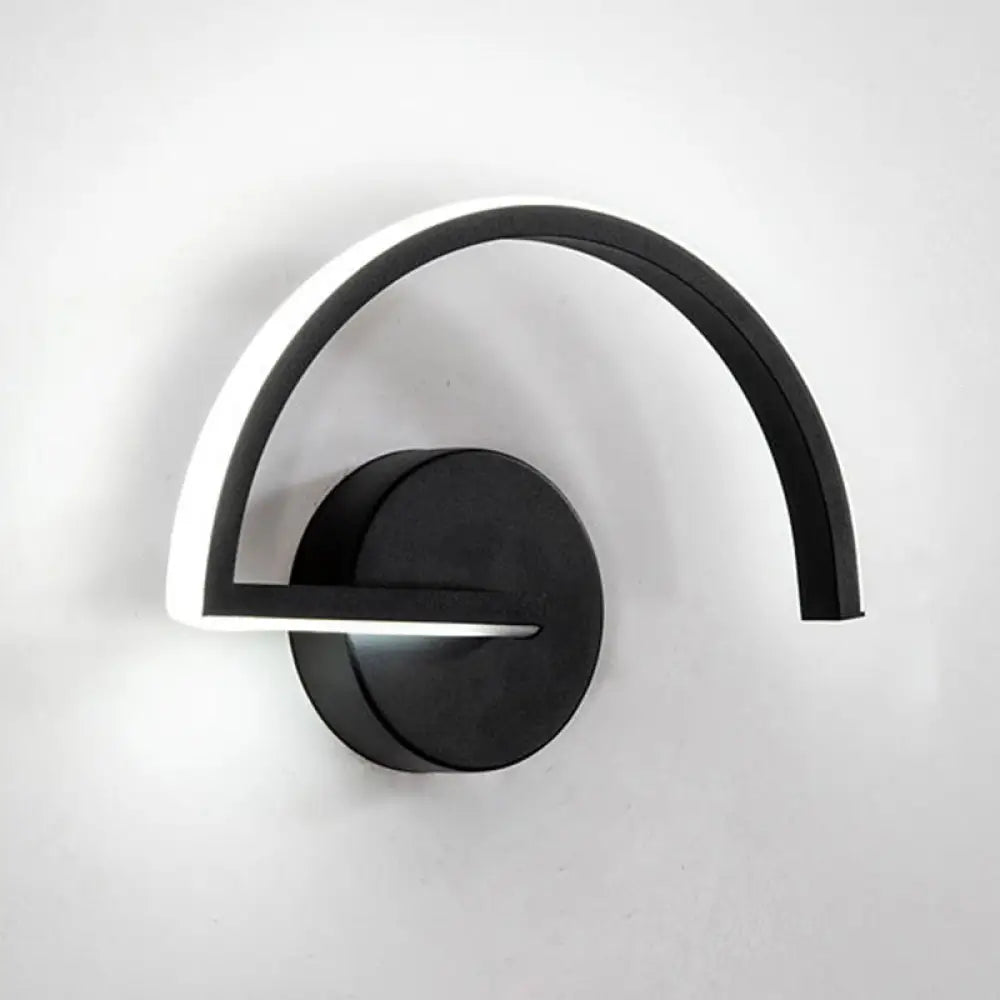 DecorBites™ DecorBites™ Sleek Metal LED Wall Sconce for Minimalistic Bedroom Lighting