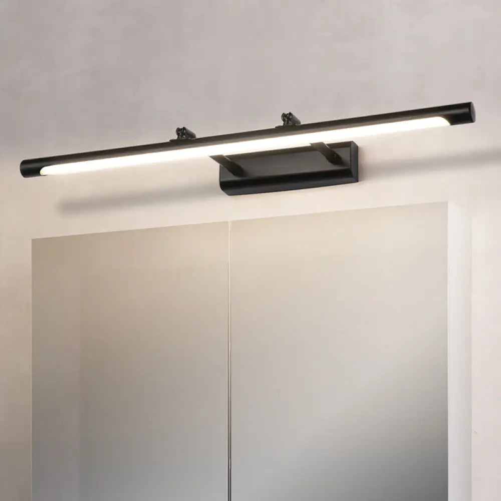 DecorBites™ DecorBites™ Sleek Metal Tube LED Vanity Sconce Light - Stylish Bathroom Wall Fixture