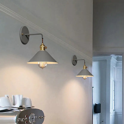 DecorBites™ DecorBites™ Sleek Metal Wall Light Fixture - Simplicity at its Finest - Ideal for Living Room Lighting
