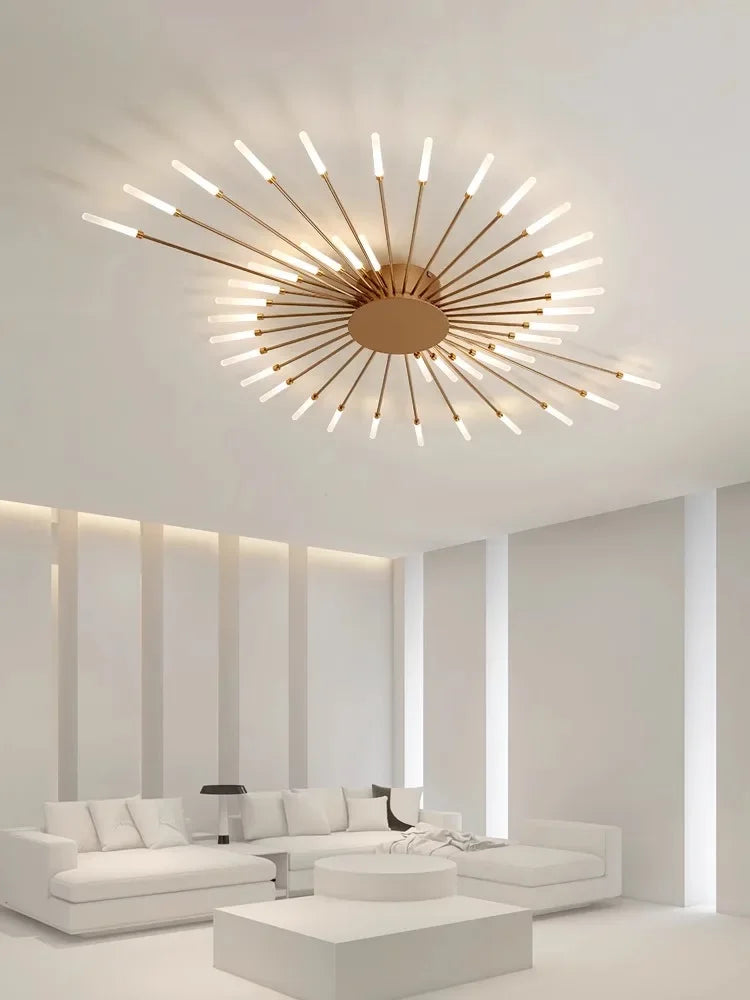 Sleek Nordic LED Chandelier for Modern Home