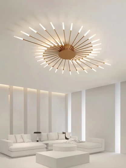 Sleek Nordic LED Chandelier for Modern Home