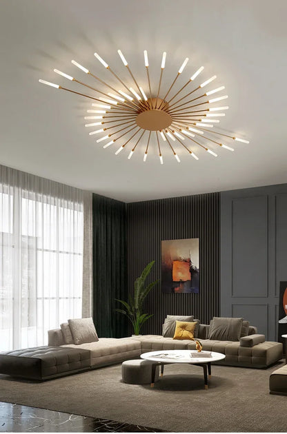 Sleek Nordic LED Chandelier for Modern Home