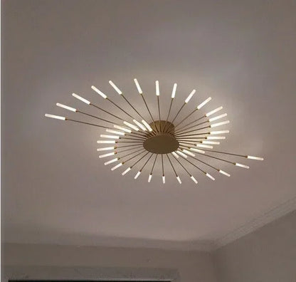 Sleek Nordic LED Chandelier for Modern Home