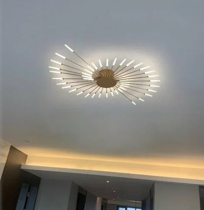 Sleek Nordic LED Chandelier for Modern Home