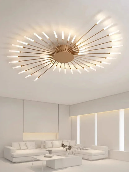 Sleek Nordic LED Chandelier for Modern Home
