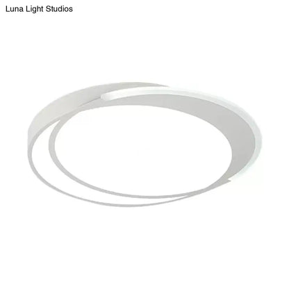 DecorBites™ DecorBites™ Sleek Round Ceiling Mount Light - Acrylic Flush, Perfect for Adult Bedroom