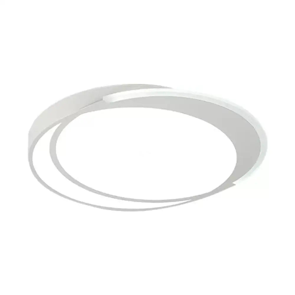 DecorBites™ DecorBites™ Sleek Round Ceiling Mount Light - Acrylic Flush, Perfect for Adult Bedroom