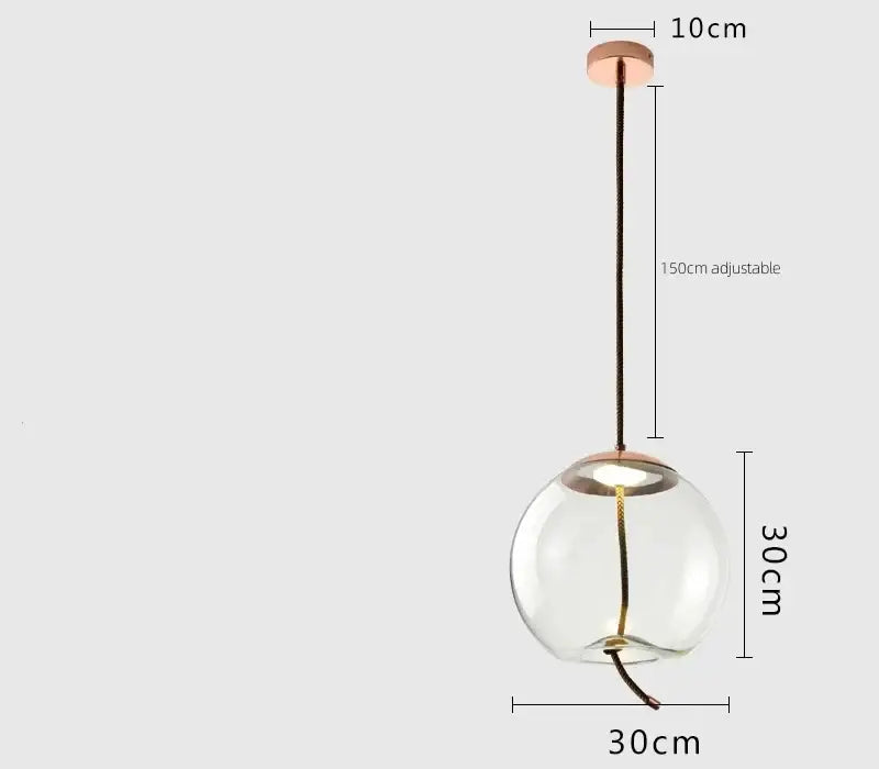 A sleek smoked glass led chandelier with rose gold fixture and adjustable cord perfect for living room lighting