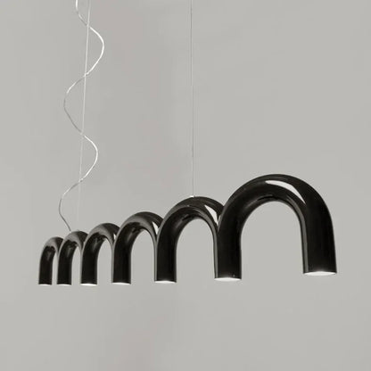 Sleek U-Shaped Chandelier for Bedroom and Kitchen - Chandelier