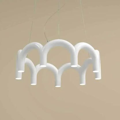 Sleek U-Shaped Chandelier for Bedroom and Kitchen - Chandelier