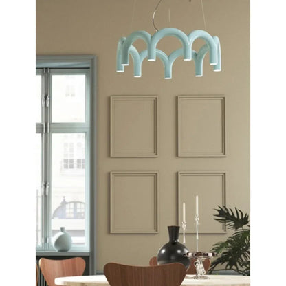 Sleek U-Shaped Chandelier for Bedroom and Kitchen - Chandelier