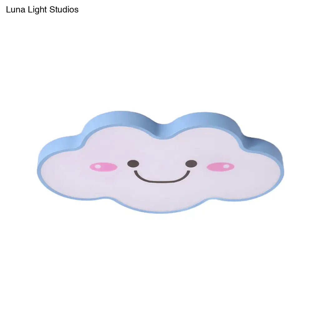 DecorBites™ DecorBites™ Smiling Cloud Ceiling Light - Children's Nordic Style Acrylic Ceiling Fixture