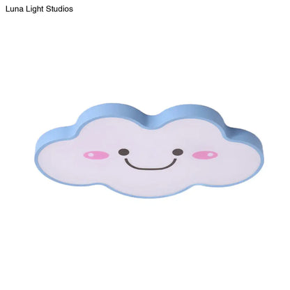 DecorBites™ DecorBites™ Smiling Cloud Ceiling Light - Children's Nordic Style Acrylic Ceiling Fixture