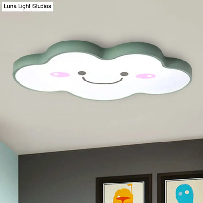 DecorBites™ DecorBites™ Smiling Cloud Ceiling Light - Children's Nordic Style Acrylic Ceiling Fixture