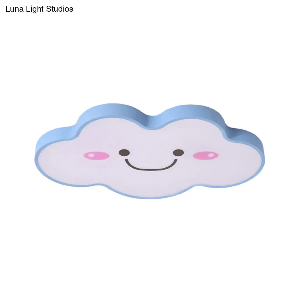 DecorBites™ DecorBites™ Smiling Cloud Ceiling Light - Children's Nordic Style Acrylic Ceiling Fixture
