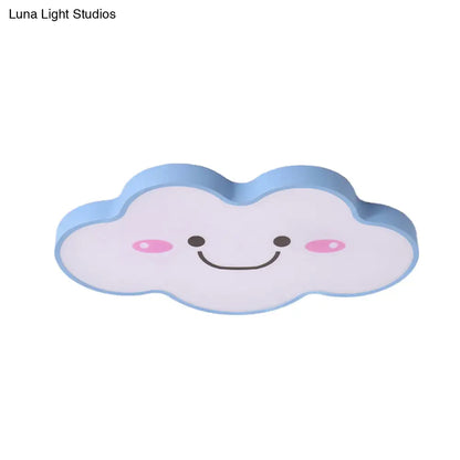 DecorBites™ DecorBites™ Smiling Cloud Ceiling Light - Children's Nordic Style Acrylic Ceiling Fixture