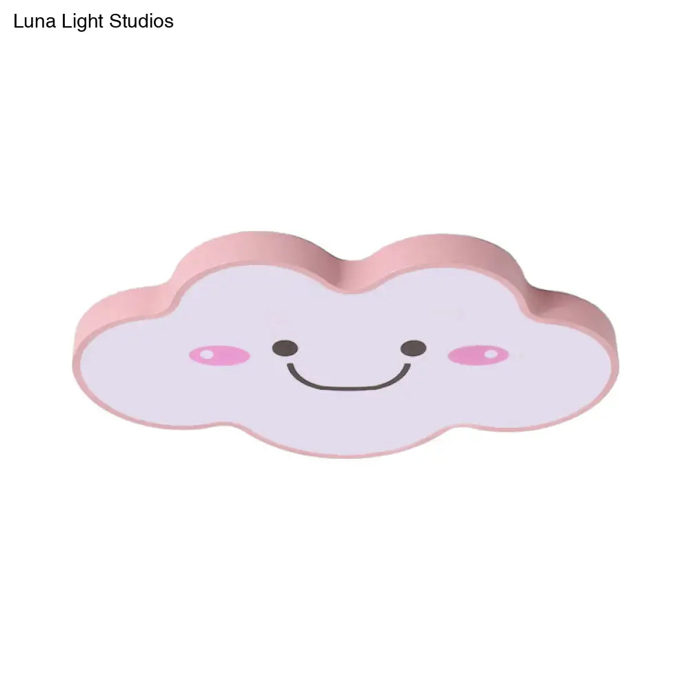DecorBites™ DecorBites™ Smiling Cloud Ceiling Light - Children's Nordic Style Acrylic Ceiling Fixture