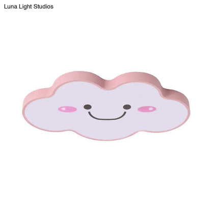 DecorBites™ DecorBites™ Smiling Cloud Ceiling Light - Children's Nordic Style Acrylic Ceiling Fixture