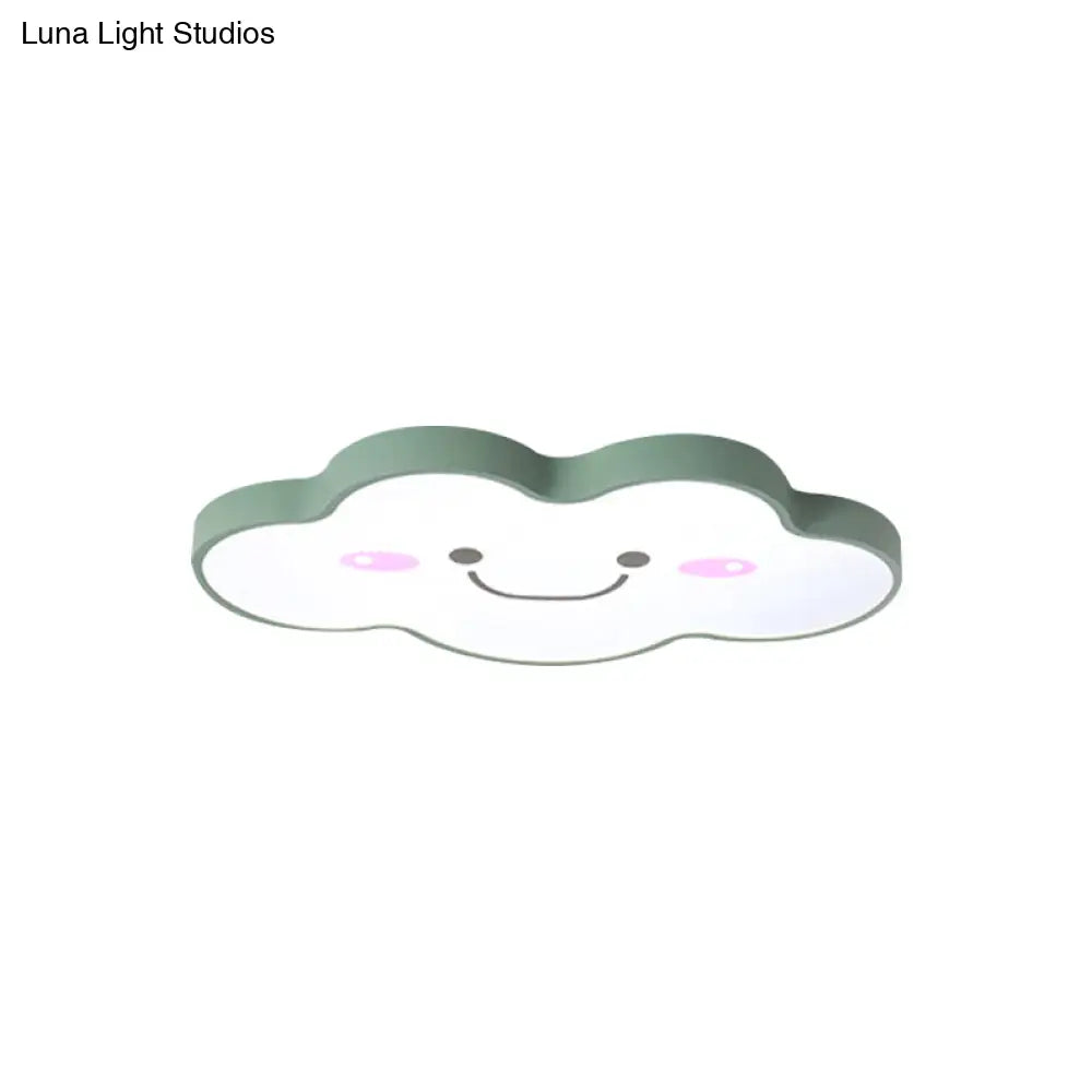 DecorBites™ DecorBites™ Smiling Cloud Ceiling Light - Children's Nordic Style Acrylic Ceiling Fixture