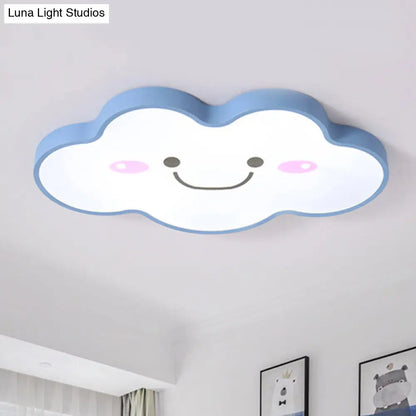 DecorBites™ DecorBites™ Smiling Cloud Ceiling Light - Children's Nordic Style Acrylic Ceiling Fixture