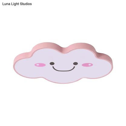 DecorBites™ DecorBites™ Smiling Cloud Ceiling Light - Children's Nordic Style Acrylic Ceiling Fixture