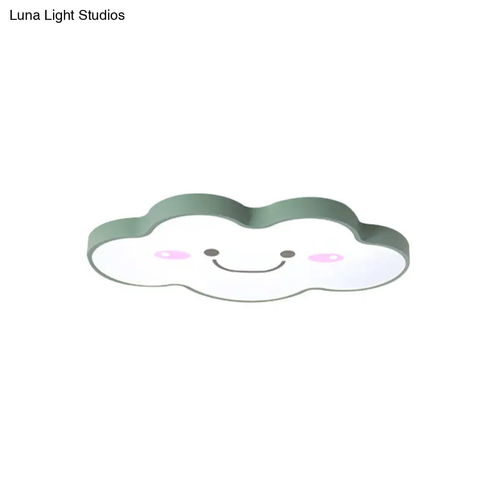 DecorBites™ DecorBites™ Smiling Cloud Ceiling Light - Children's Nordic Style Acrylic Ceiling Fixture